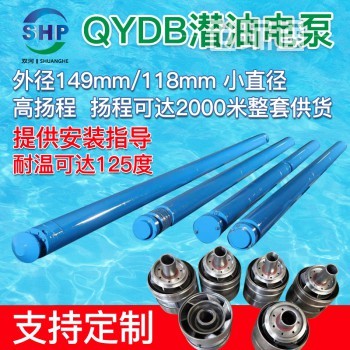 143QYDB30-1450-160潜油电泵 高扬程潜油泵-高扬程深井泵- QYDB深井泵 厂家供应
