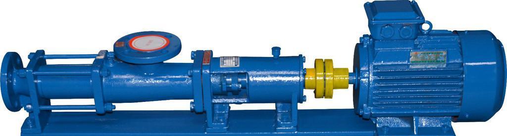 温州长申厂家供应不锈钢单螺杆泵/G60-1不锈钢污泥螺杆泵/浓浆泵