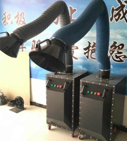 厂家直供焊接烟尘净化器 单/双工位移动式净化处理设备 沧州东方浩誉