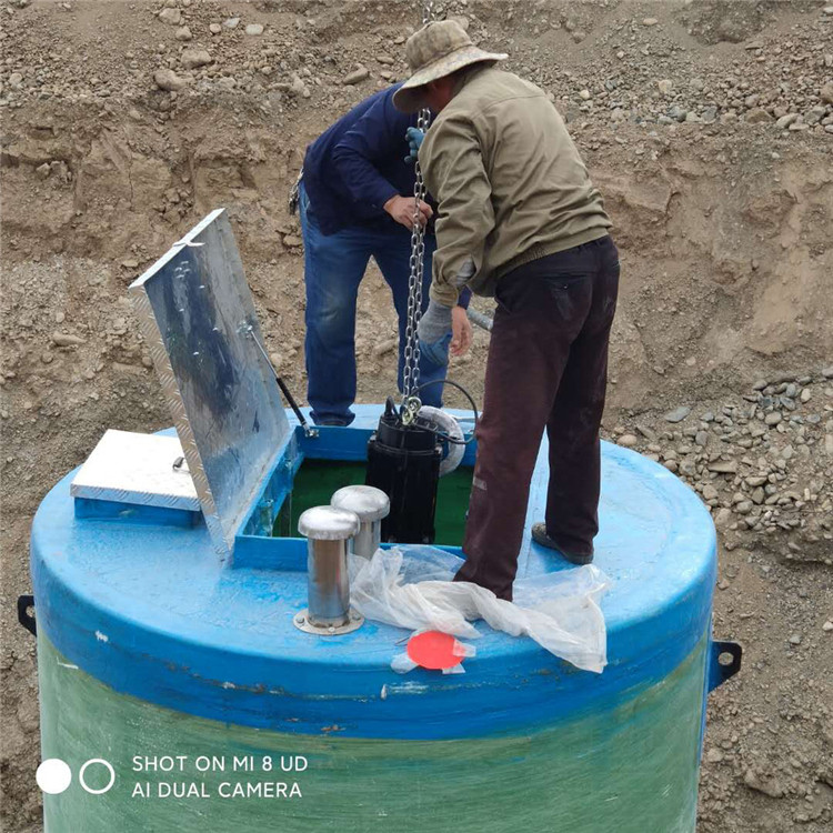 巨卫 污水提升一体式地埋泵站 预制雨水井 大型一体化泵站 直销