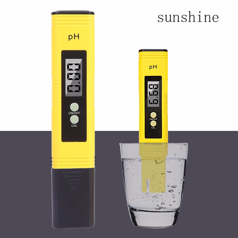 sunshineph-102 便携式ph计家用ph水质测试笔水产养殖ph值检测仪酸碱度计