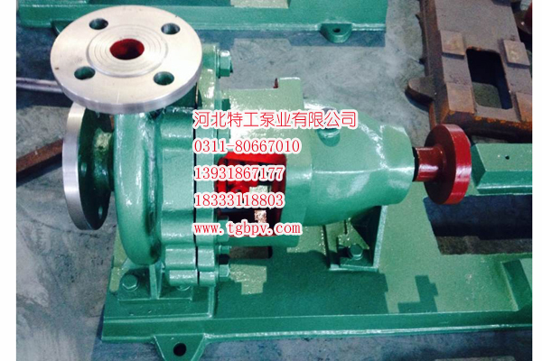 石油化工离心泵标准化工流程泵IH65-40-315J