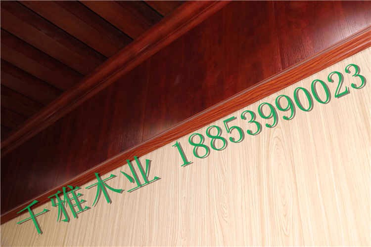 竹木纤维板材300大板 集成墙面板竹木纤维护墙板新型装饰材料