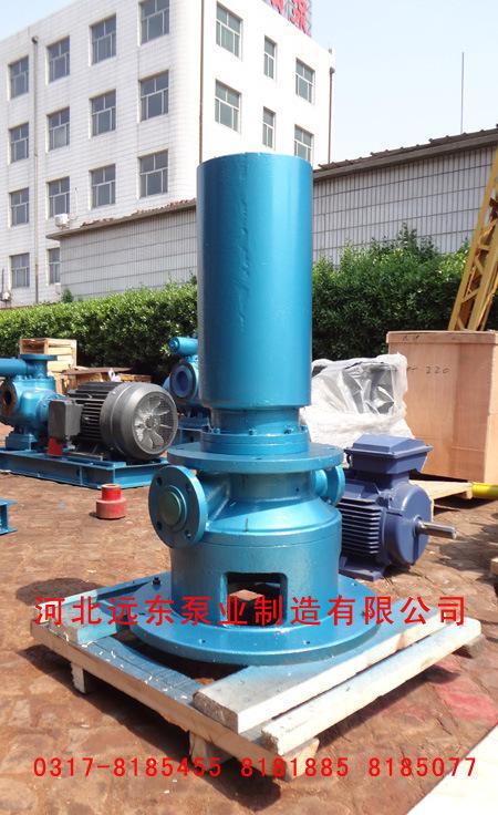 浸没式三螺杆泵3G80×4CR46W21水电专用螺杆泵,流量