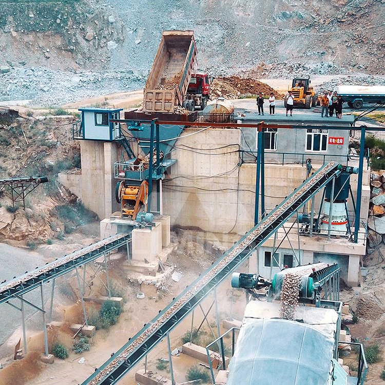 碎石机械厂 黎明重工采石场生产线机器配置 砂石检测设备