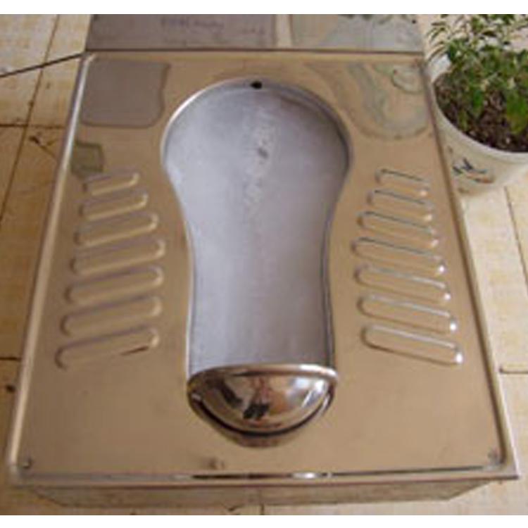 不锈钢卫生洁具 环保厕所设施 不锈钢金属蹲坑