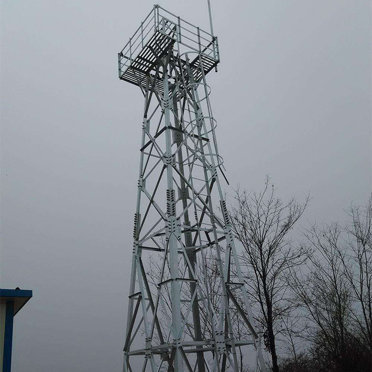 加工定制 监控塔 角钢监控塔 瞭望塔 20米监控塔 草原监测塔