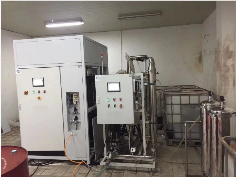 上海纳本SP-ZLJ450 印刷液 乳化液 切削液 磨削液 脱模剂真空蒸馏技术再生机