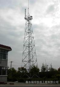 信丰30米林业局林火远程瞭望监控塔、环境监测塔、无线电监测塔、监测接收塔、环保监测
