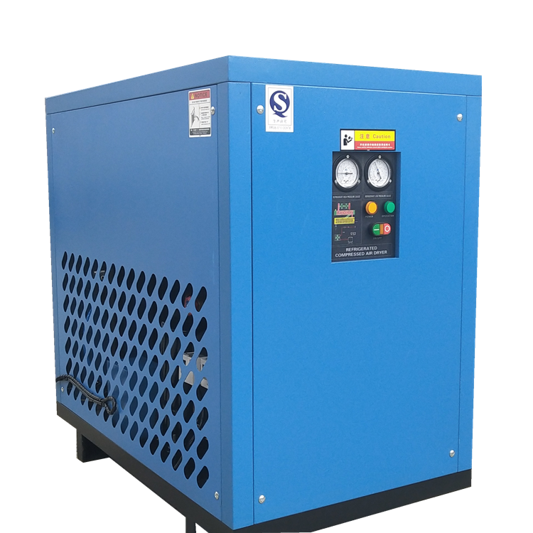 HRD-10F 空压机后处理设备 10m3压缩空气冷冻式干燥机 空气压缩机油水分离器 除油除水干燥机设备