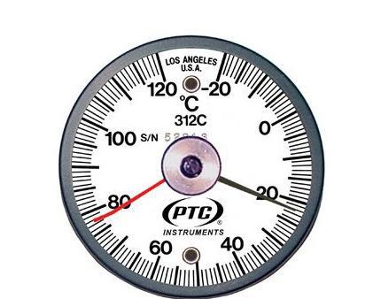 美国PTC 330C锅炉管道磁性表面温度计零下15摄氏度至6