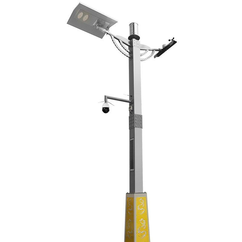 监控环境检测路灯杆 太阳能智慧路灯4G 5G互联网技术智慧系统路灯 可定制太阳能环境监测
