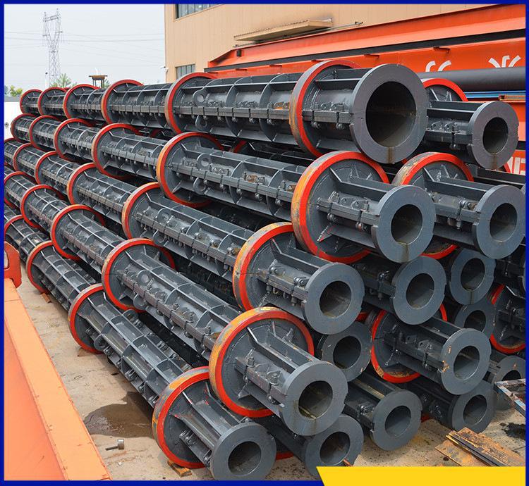 水泥管生产设备可定制顶径130水泥电杆钢模 直销重型水泥电杆模具