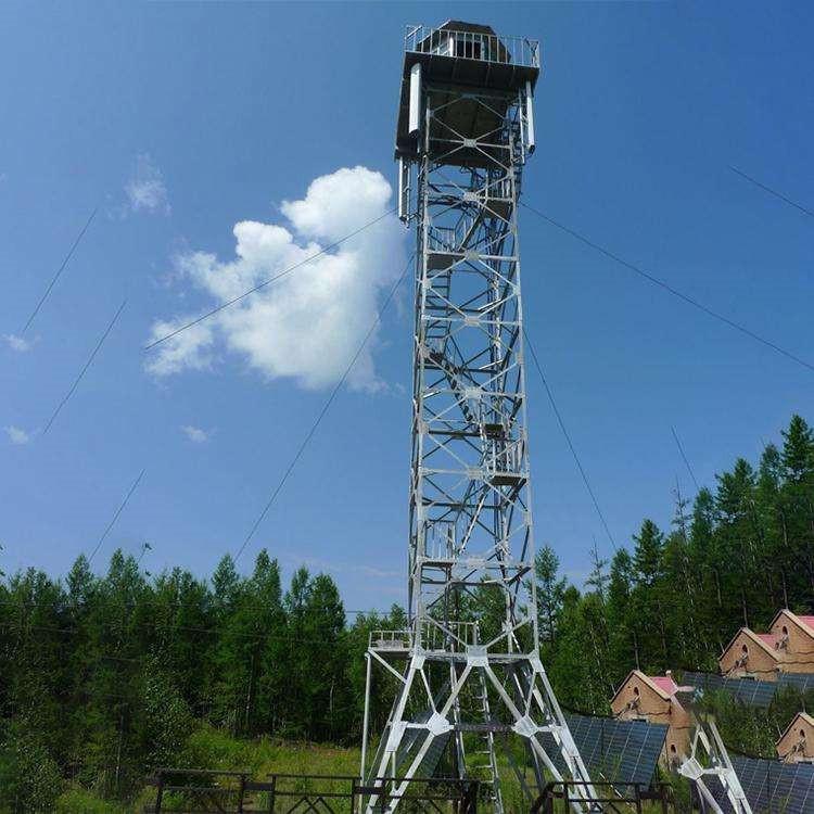 兆腾 测风塔瞭望塔 支架钢管瞭望电力铁塔 森林火险瞭望塔