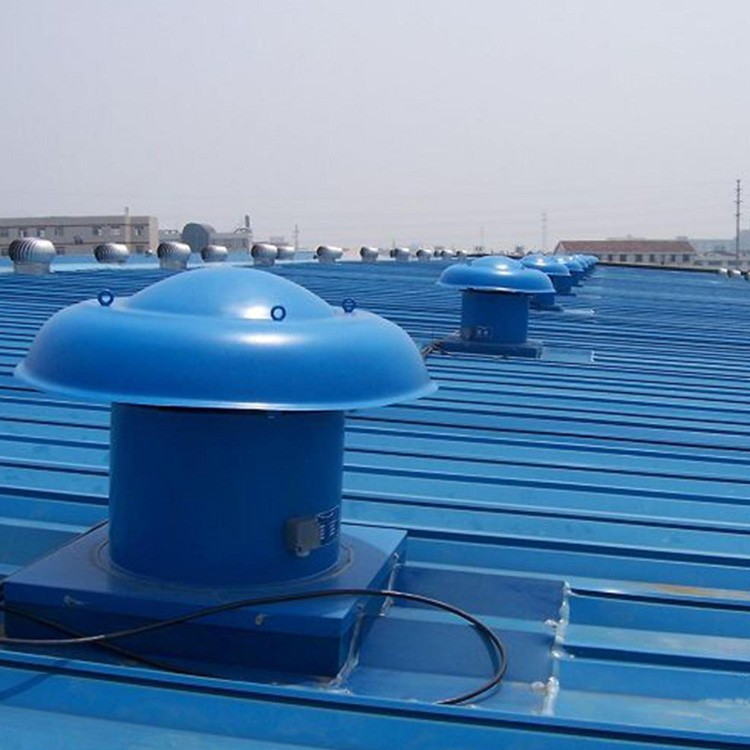 【华强厂家**】轴流式屋顶风机 玻璃钢屋顶风机  DWT屋顶风机 售后保证