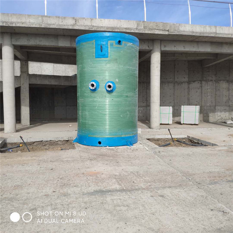 巨卫 玻璃钢一体化泵站 智能污水提升泵站 市政地埋预制泵站 厂家批发