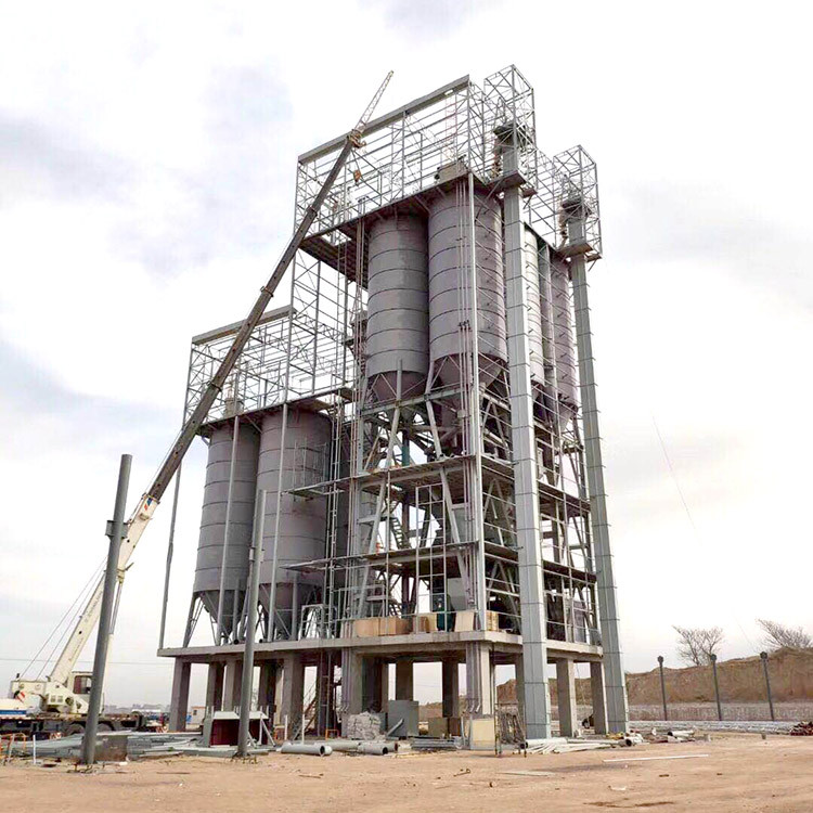 干混成套设备厂家 干混成套设备 建新机械年产30万吨干混砂浆搅拌站