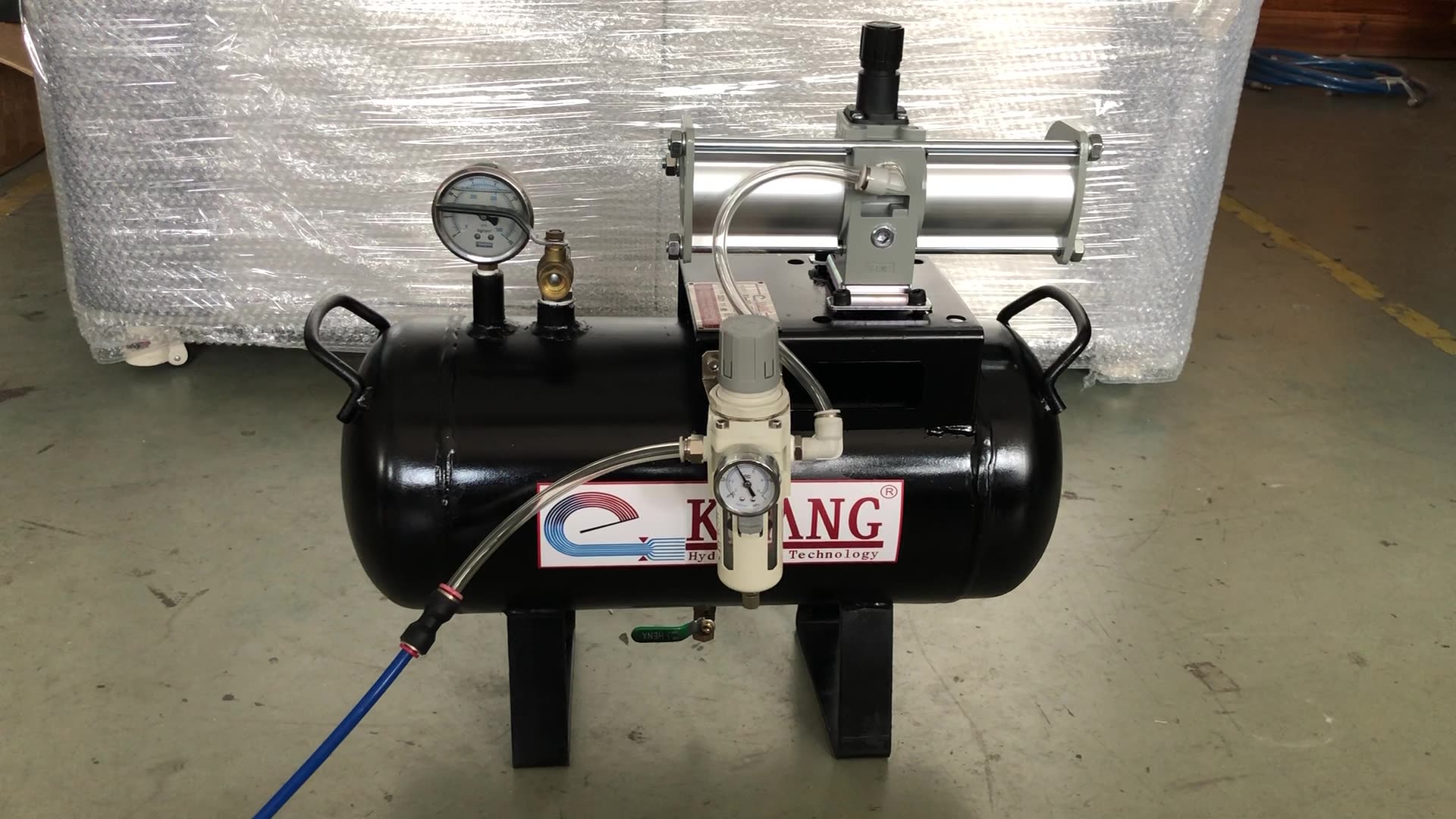 SMC空气增压泵 空气增压器 压缩空气增压设备 气源增压器 大流量