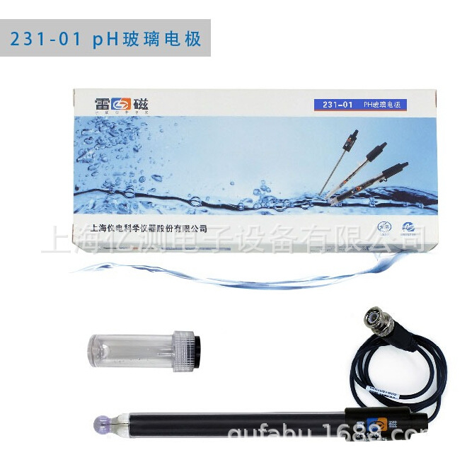 231上海雷磁  231型pH玻璃电极 PH计探头231-01 电极