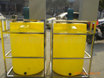 供应加药装置加药桶PE材质配套搅拌机计量泵来双达13961506595