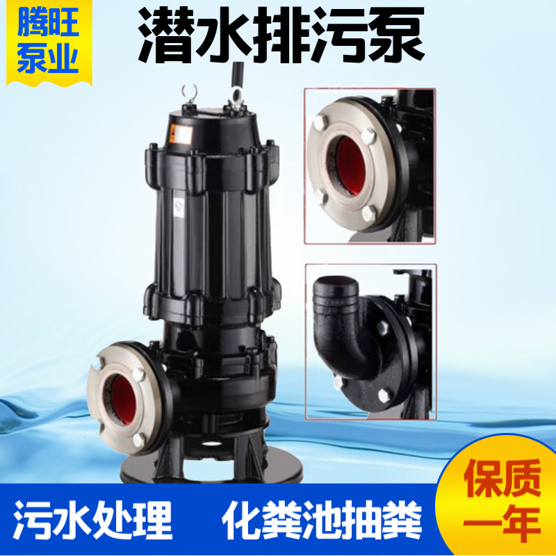 腾旺专业生产 潜水污水泵 150WQ160-15-15  废水提升泵 杂质泵