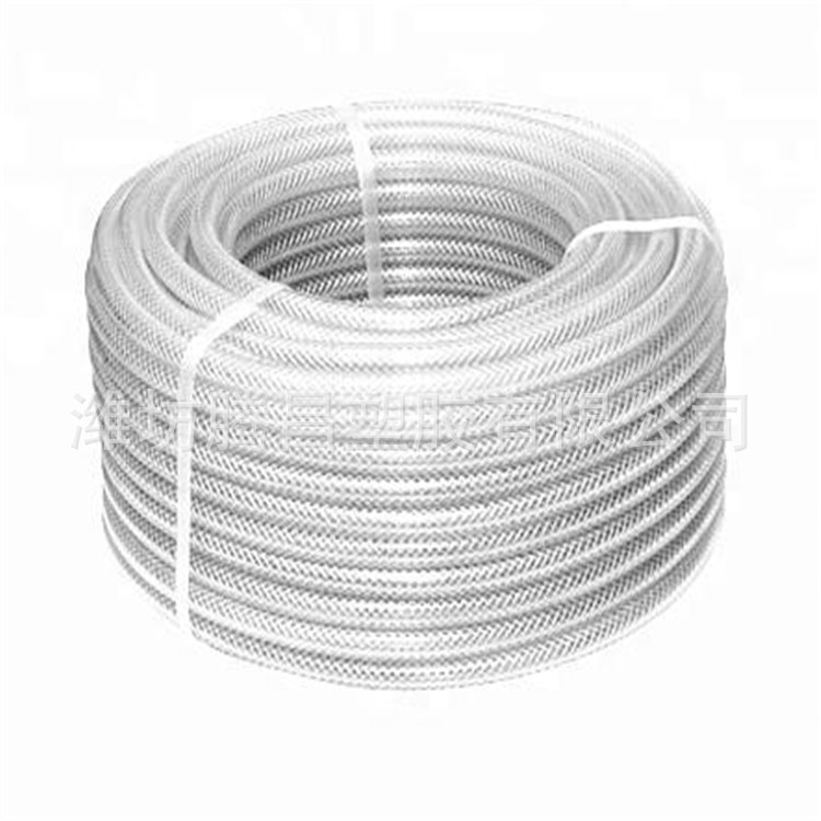 塑料蛇皮网纹水管加厚日式PVC高压增强纤维工业防冻4分6分软水管