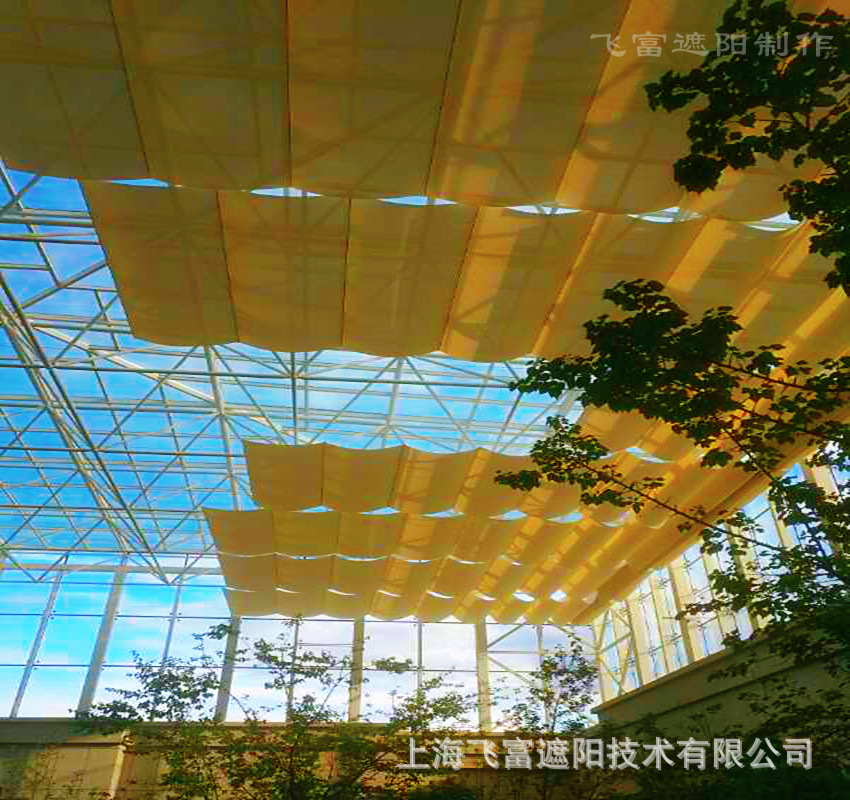 采光顶电动遮阳帘