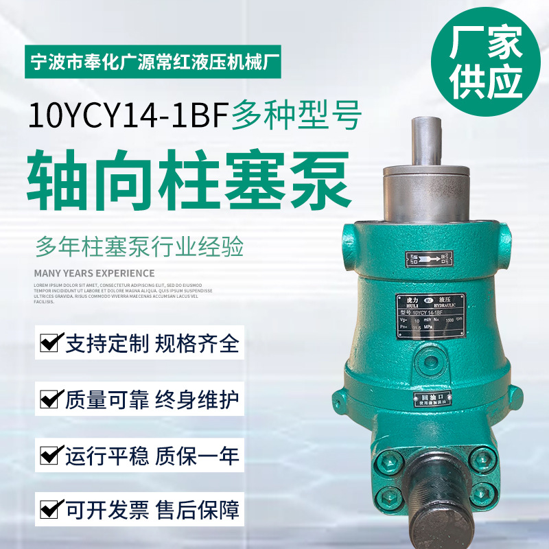 厂家定制10/16/32/63ycy14-1BF轴向柱塞泵油泵虎力柱塞泵高压油泵