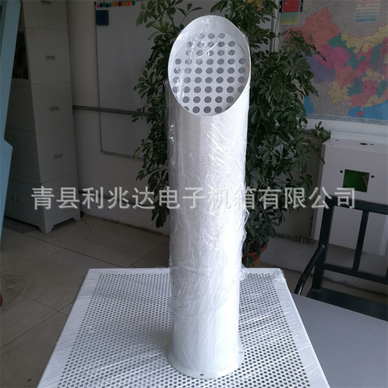 生产空气净化器外壳 异形圆管净化器型材定制空气净化器铝外壳