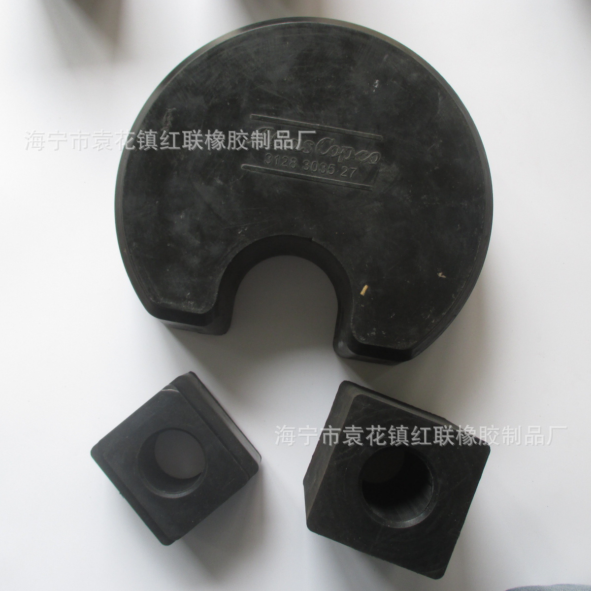 橡胶制品厂家 定做大型黑色橡胶件 工业再生橡胶制品 机械减震器