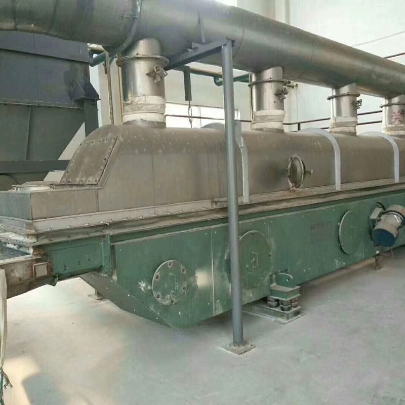 山东济宁出售化工厂设备 鸡粉鸡精90型振动流化床干燥机