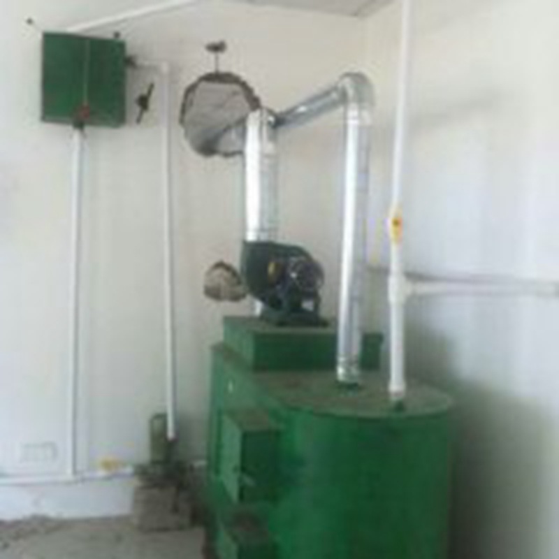 安徽养殖加温设备燃煤热风炉 燃煤锅炉暖风机散热器-润洋制造