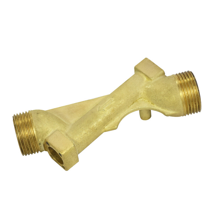 黄铜精密铸造 连接管 非标件 黄铜精密铸造 连接管来样加工