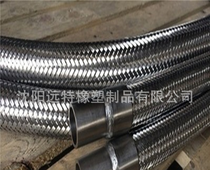 两端焊接式不锈钢金属软管，化工管道波纹软连接，304白钢蒸汽管
