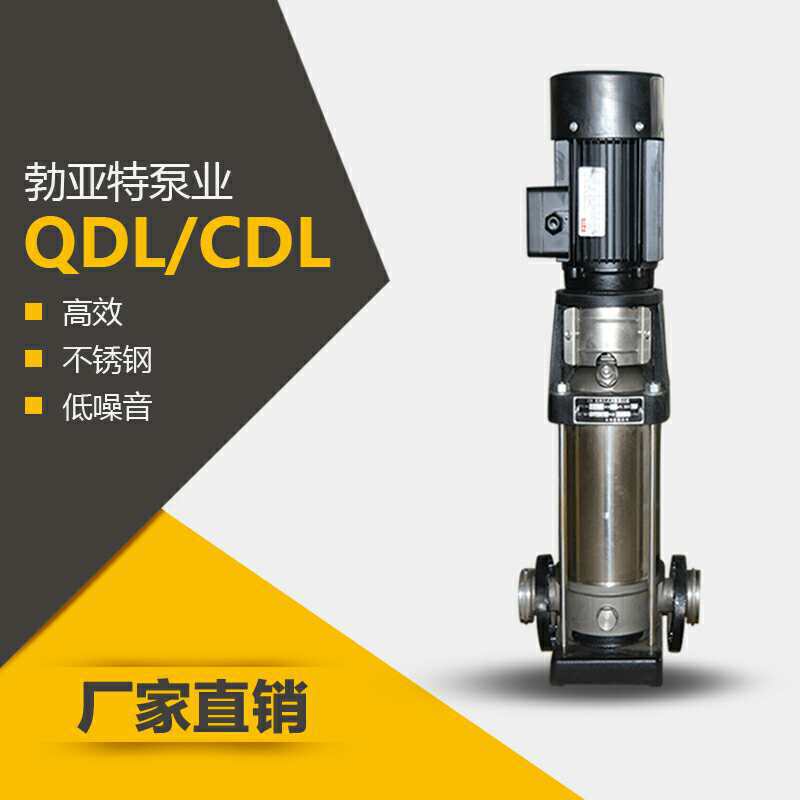 厂家直销QDL2.4不锈钢锅炉补水泵 地暖地热管道增压泵 清水离心泵