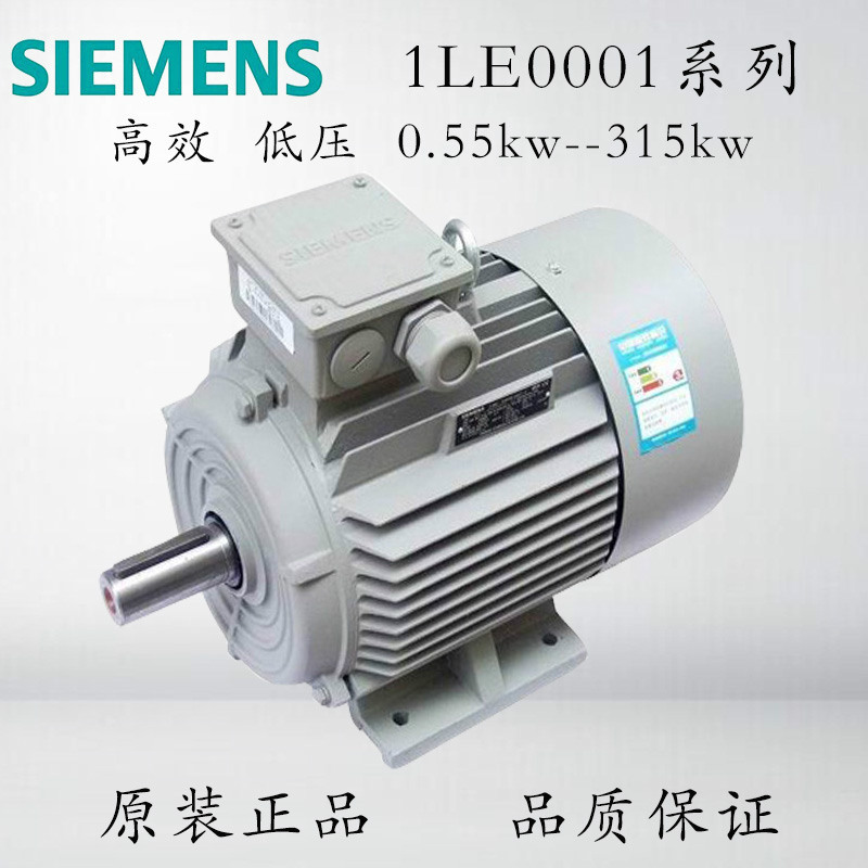西门子 1LE0001系列低压交流异步电机，用于泵、风机和压缩机