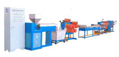 厂家生产拉丝机器 塑料圆丝拉丝机组 遮阳防尘网拉丝机器设备