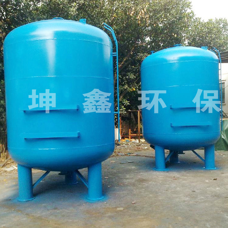 中水回用处理中的后续设备  去除水中悬浮物过滤罐  污水处理设备