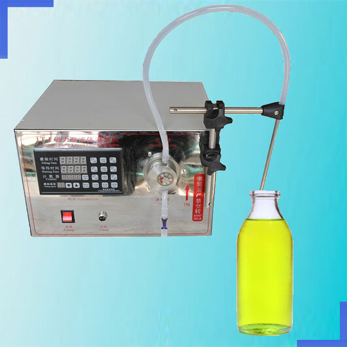 厂家供应 单头磁力泵液体灌装机，单头磁力泵灌装机