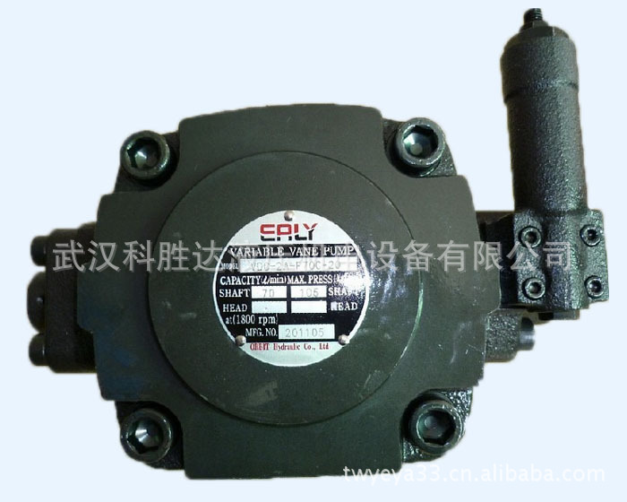 车床液压系统中高压油泵图VDC-1A-F54D-10台湾变量叶片泵
