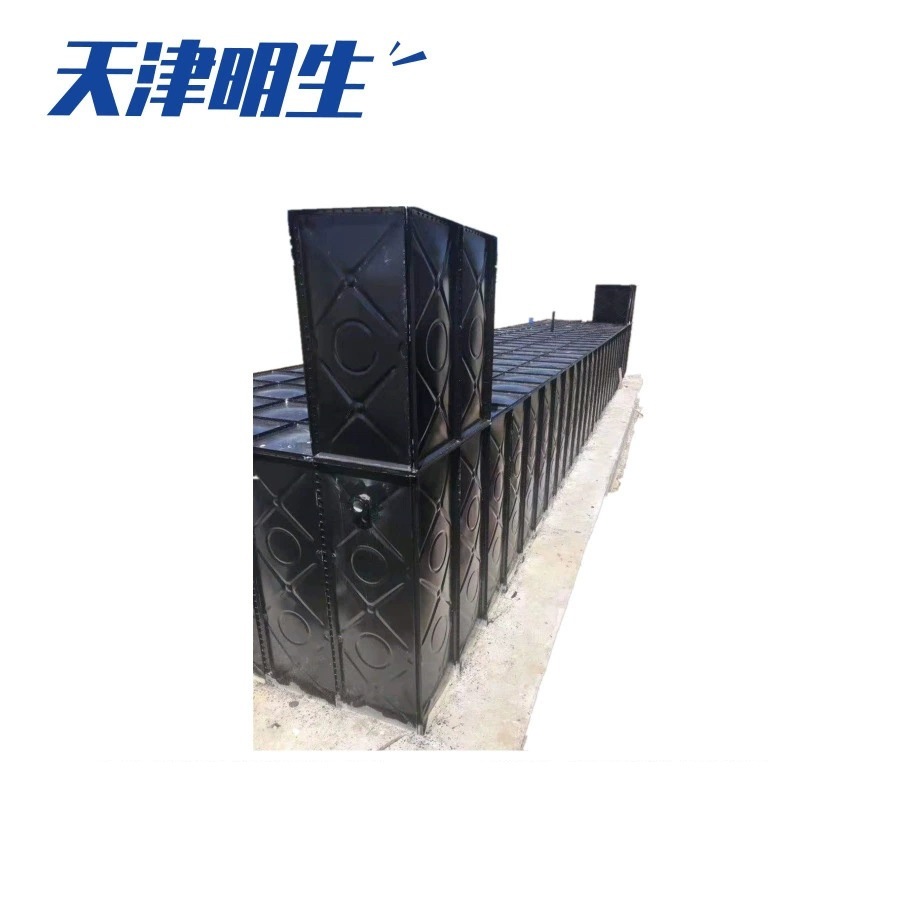 秦皇岛组合式装配式模压水箱软化搪瓷水箱钢板采暖装配