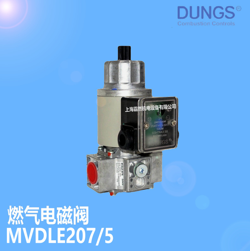 DUNGS/冬斯燃气电磁阀MVDLE207/5慢开快关带流量调节RP 3/4