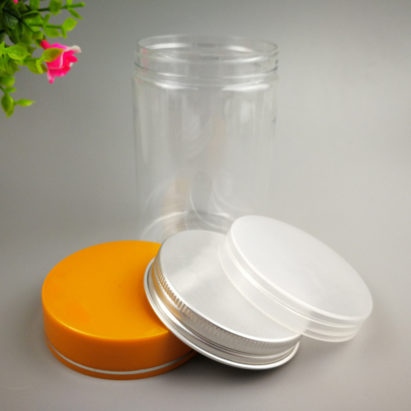 厂家供应85*130塑料透明密封罐食品包装罐塑料收纳罐密封罐