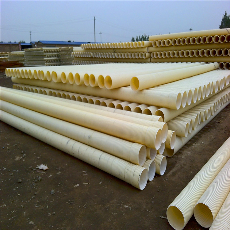 pvc-U双壁波纹管200 PVC波纹管国标品质