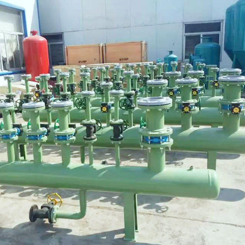 厂家定制暖气集分水器 地源热泵集分水器