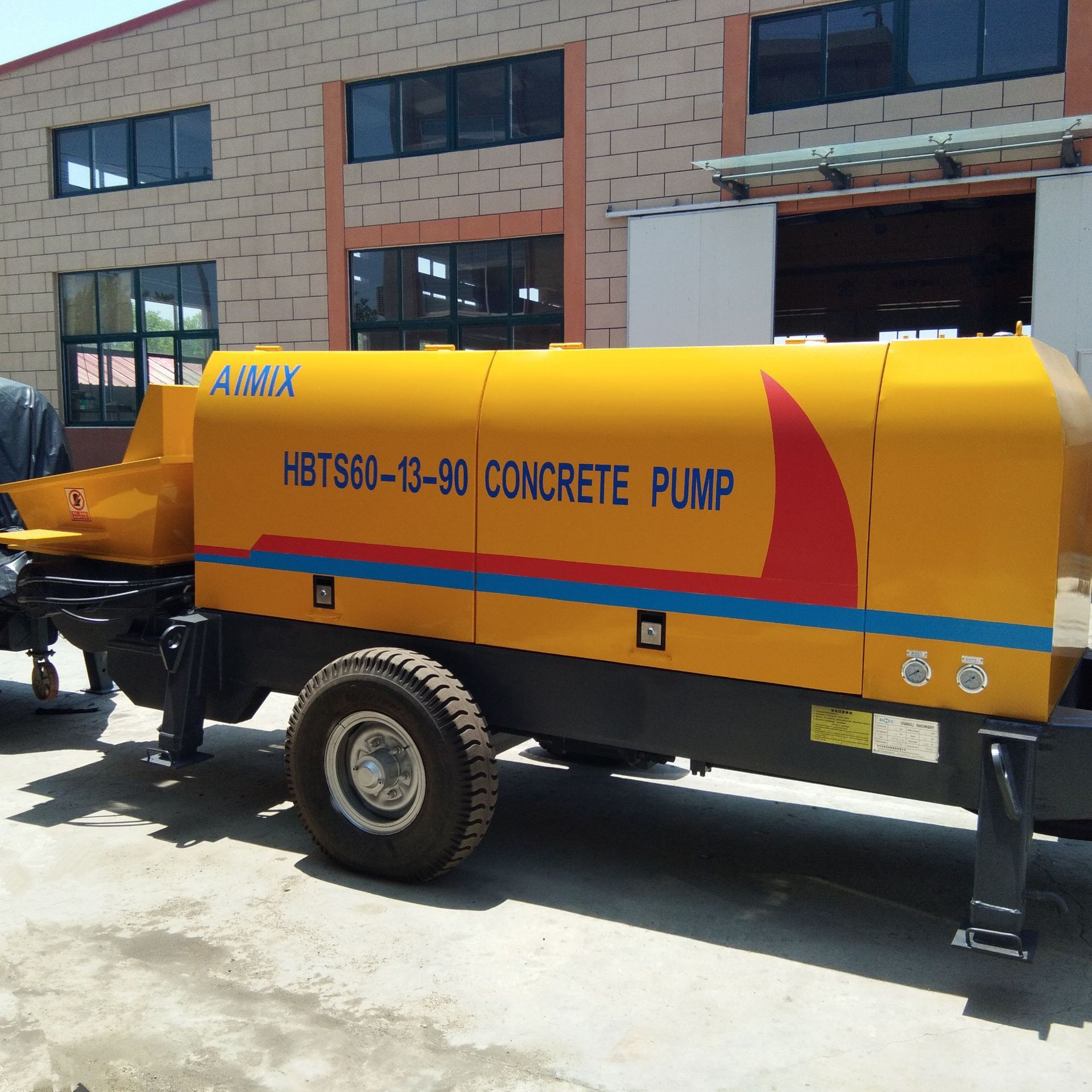 混凝土输送泵大型 混泥土搅拌一体泵车 地泵 商混泵 砼泵 80型泵