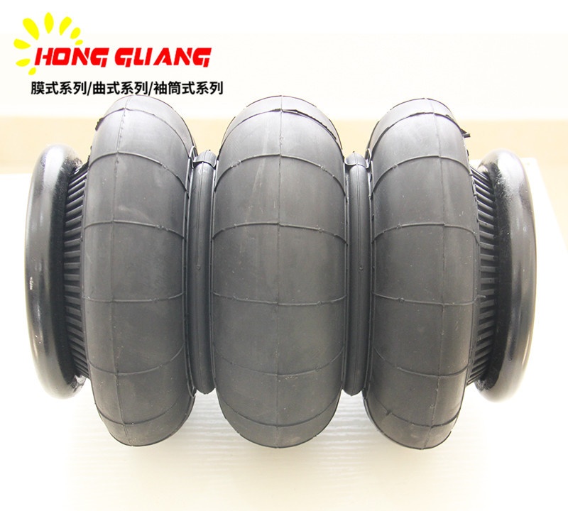 各规格工业设备汽摩及配件 曲式空气弹簧3H10x7  橡胶减震器