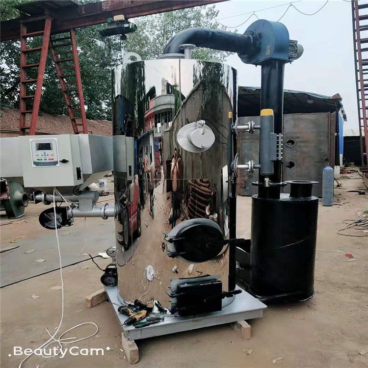 烘干配套液化气燃烧机 内蒙古兴安盟300平米供暖生物质热水锅炉