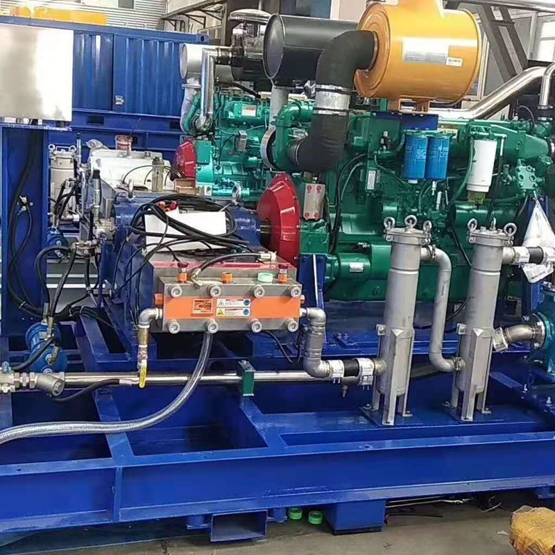 1200公斤压力凝气器清洗机化工厂反应釜清洗药厂纸厂列管清洗设备