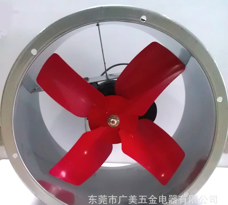 明普 工业轴流式排风扇强力圆筒低噪通风风机强力厨房排气扇